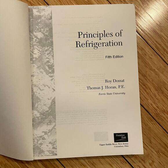 Principles Of Refrigeration Fifth Edition manual guide hvac - Picture 2 of 5